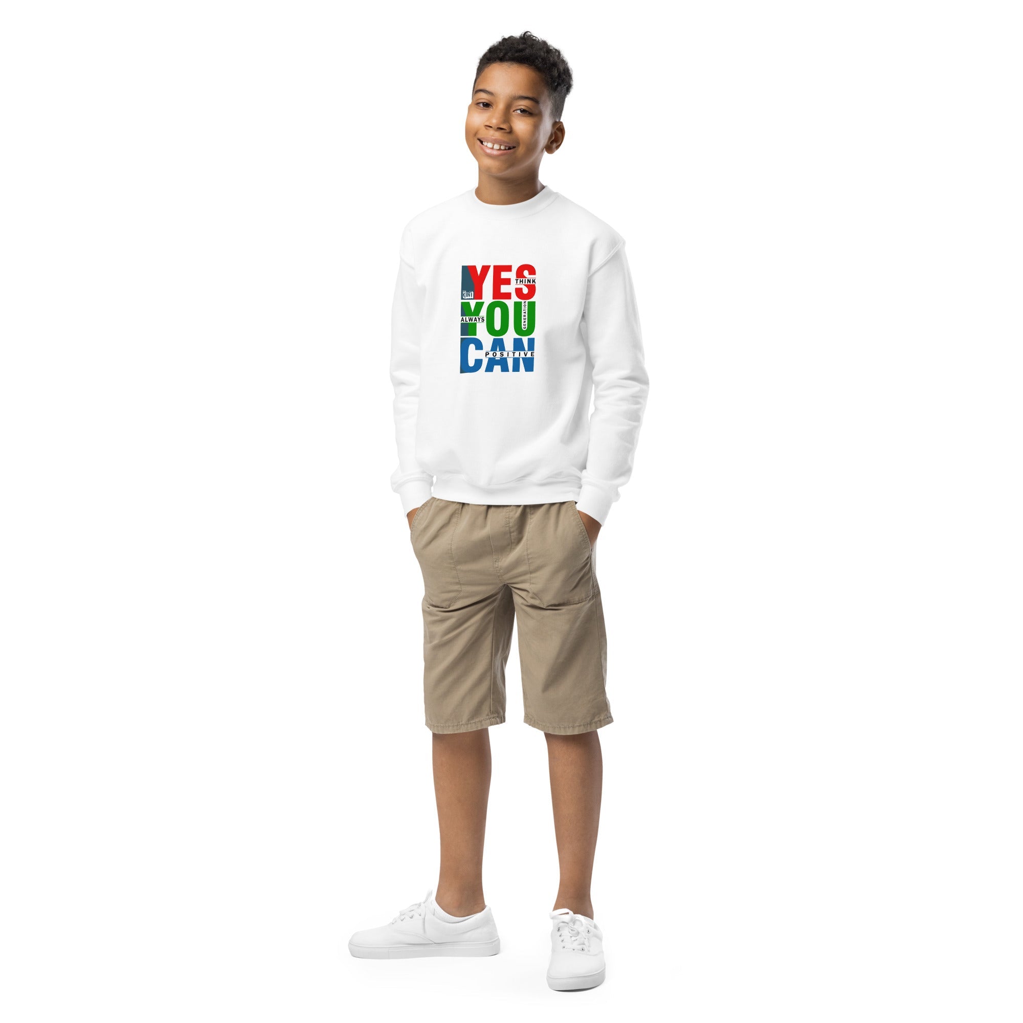 Sudadera niño Yes You Can
