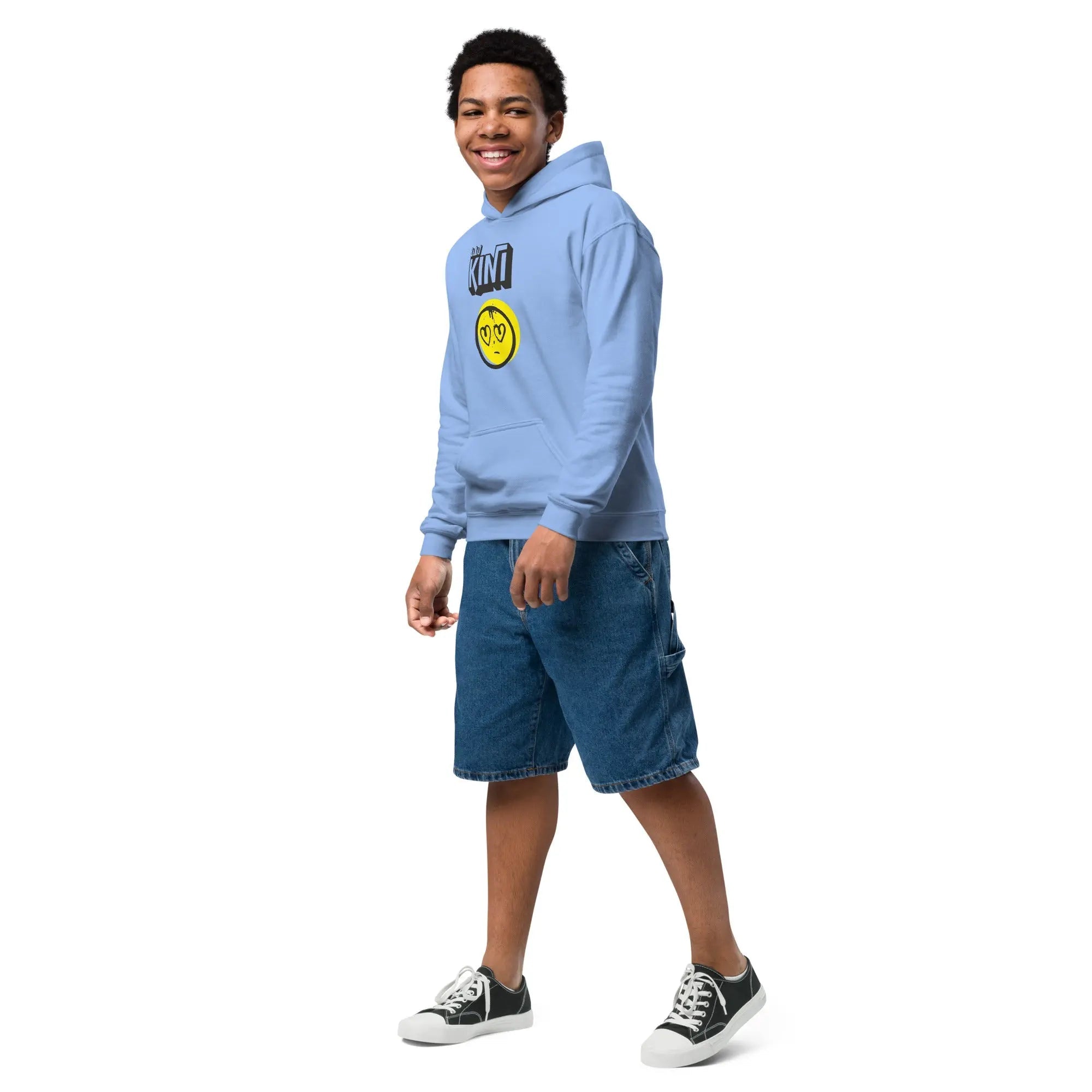 Sudadera calidad con capucha para niño Elamorduele