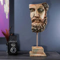 Zeus Bust Stone Sculpture