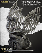 Vampire Lord on Zombie Dragon, Highlands Miniatures