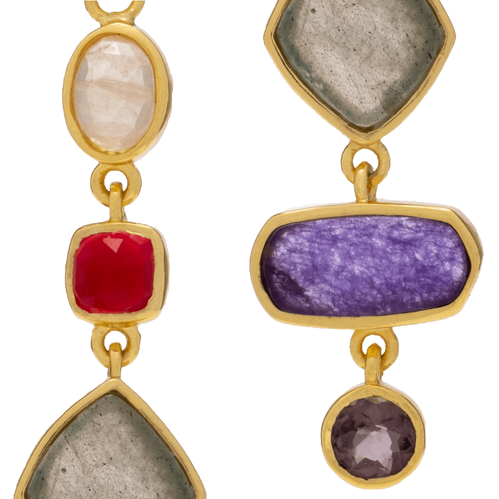Pendientes Thelma Malva