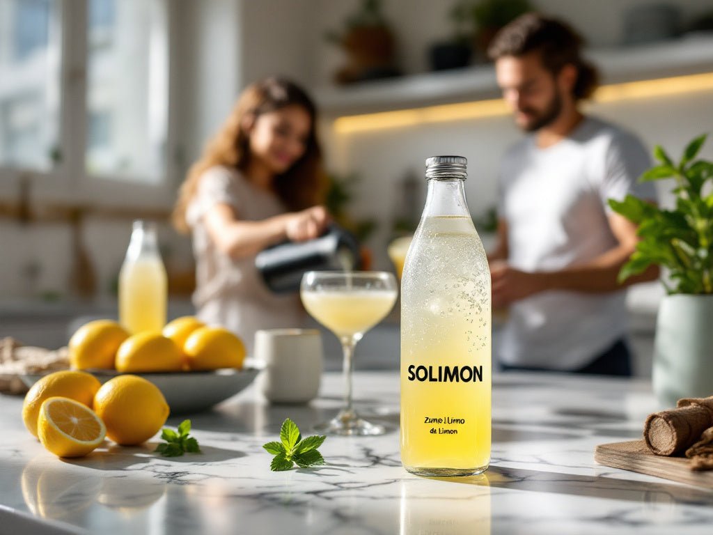 Zumo de Limón Exprimido 100% Natural - Solimon